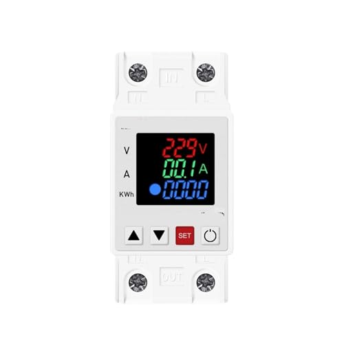 Relais de protection surtension et sous-tension 63A limiteur tension rail DIN 230V