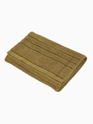 Image of Monte Carlo Essential Cotton Small Bath Towel | 340 GSM Ultra Lightweight & Quick Dry | Soft Absorbent Compact Towel 60x120 cm | Bathroom Towel for Gym, Travel & Daily Use (Soho) | Dark Charcoal