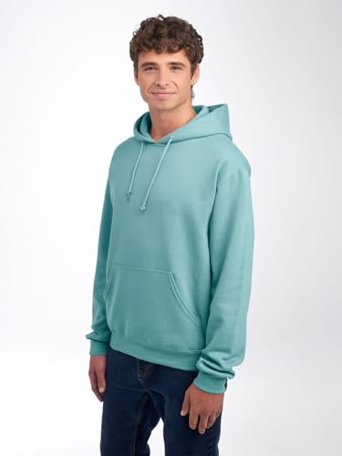Image of Jerzees Men's NuBlend Fleece Hoodies & Sweatshirts, Cotton Blend, Sizes S-3X