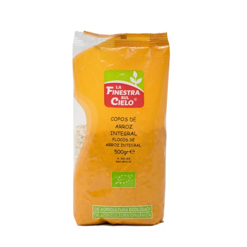 Copos De Arroz Integral - La Finestra Sul Cielo - 500G