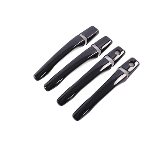 Accessoires de protection de voiture pour poignée Mitsubishi Galant 2004-2012 noir