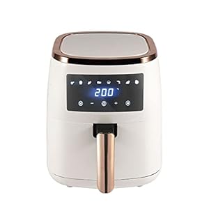 ZXSXDSAX Luchtfriteuses 5.5L Multifunctional Hot Air Fryer Household Electric Oven Fully Automatic Electric Fryer 360° Thermal Cycling