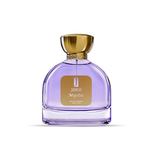 Image of JIDEN Luxury Mystic Eau De Parfum For Women, Floral & Woody Long Lasting Perfume For Women with Lily of the Valley, Rose & Lotus Heart Notes - 100 ml | Gift For GF Special Love | Gift For Her