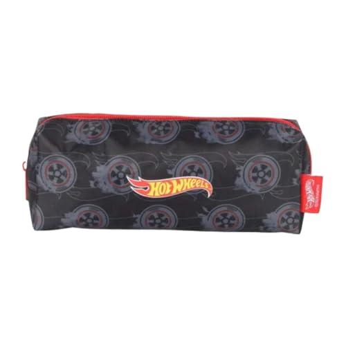 Estojo Hot Wheels Tecido, Preto, Luxcel