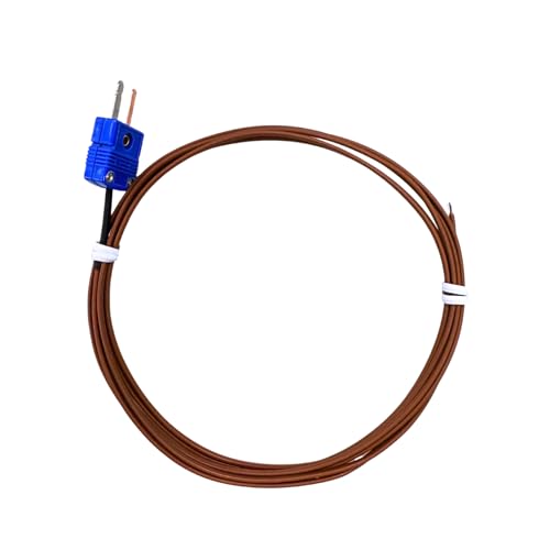 Sonde thermocouple de type T 24 AWG avec connecteur miniature pour congélateur