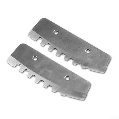 8 Inch Ice Auger Blades Set Stainless Steel Ice Auger Blades Replacement Pack Of Two Hand Ice Augers Blades