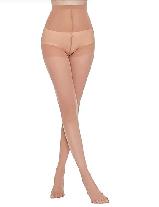 curvey Women & Girl's Full Length High Waisted Pantyhose Stockings Scratch Proof and Long Lasting Waistband (Free Size)-picture-47