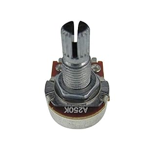 FLEOR Mini Potentiomètre avec Baïonnette A250k Longue Tige 18mm Base Dia 17mm pour Remplacement de Guitare, Paquet de… - Les Beatles, Paul McCartney, John Lennon, RIngo Starr, George Harrison FLEOR Mini Potentiomètre avec Baïonnette A250k Longue Tige 18mm Base Dia 17mm pour Remplacement de Guitare, Paquet de… – Image 2