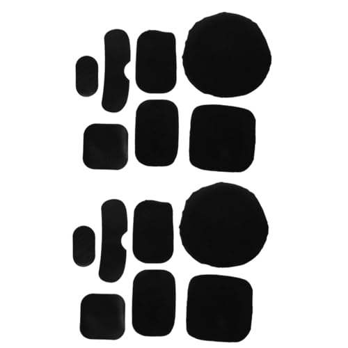 Anneome 2sets Breathable Outdoor Helmet Pads for Modifications Ergonomic Design for Comfort and Stability Easy Installation Sticky Circles Durable and Breathable Accessories