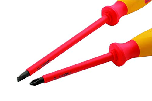 Laser 5986 Insulated Screwdriver Set 7pc, Black - Image 3