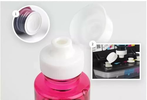 Tequo Refill Ink Compatible for HP GT51 Smart Tank 115, 500, 510, 515, 516, 720, 750, 790 Printers Black Pack f 2 Ink Bottle - Image 4