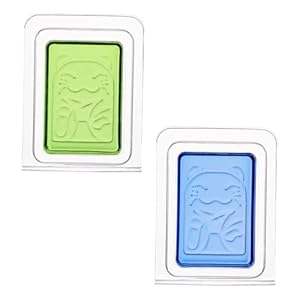 Toddmomy 2Stücke Katzenmuster Duftbalsam Limette