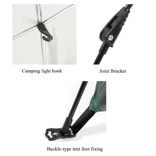 Carpa portátil plegable para camping y playa miniatura 6