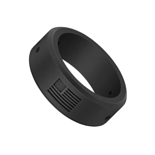 Tuff Rings Solid Silicone Ring Breathable Rubber Wedding Rings for Men, Lifetime Coverage, Unique Design, Comfort Fit Ring
