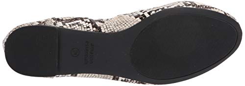 Amazon Essentials Women's Belice Ballet Flat, Faux/Snake, 8 #TOP3