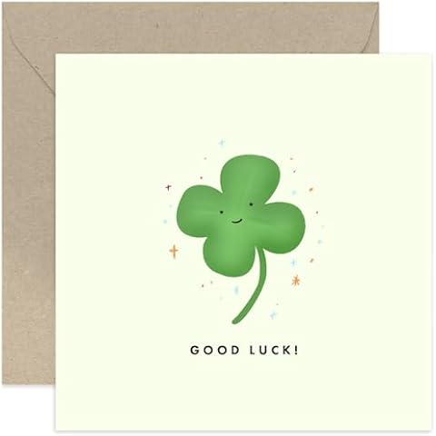 Old English Co. Good Luck Card for All Cover