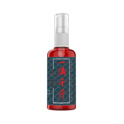 NINMORTH Zoetwatervissen lokmiddel lokken geur vloeistof - 60 ml visaas additief voor karper, crucian, tilapia, paling, forel