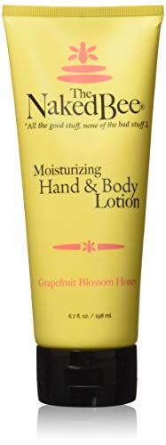 Image of The Naked Bee Nourishing Body Lotion for All Skin Types (6.7 Fl oz) Moisture Replenishing Lotion for Dry Skin with Orange Grapefruit Blossom Honey- Skin care for Body