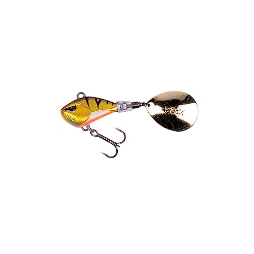 ZECK - Jig Spinner, Spin-Jig, Bleikopfspinner, Kunstköder, Angelköder - Rogue Runner | 15 g - Perch