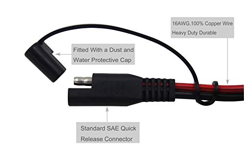 Cuzec 2-Way Splitter, Sae Connector,1 To 2 Sae Connector Power Charger Adapter #TOP1