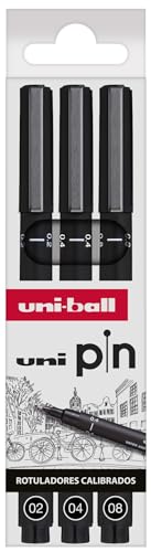 Uni-Ball 135910 - Pack de 3 rotuladores calibrados