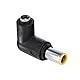 DC7909 8mm DC männlich zu 5,5 x 2,1mm DC weiblich Stecker Adapter DC-Hohlstecker Akku Ladegerät Stecker für Jackery Explorer Rockpal Bluetti Milin Luby Votman IBM Lenovo ThinkPad Gleichstrom Netz