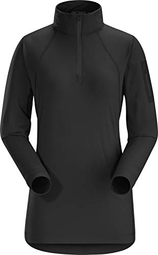 Arc'teryx Rho LT Zip Neck Women's (Black, Medium)