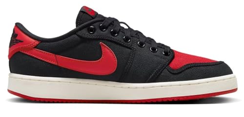 Image of Men's Nike AJKO 1 Low Black /Varsity Red-Sail (DX4981 006)