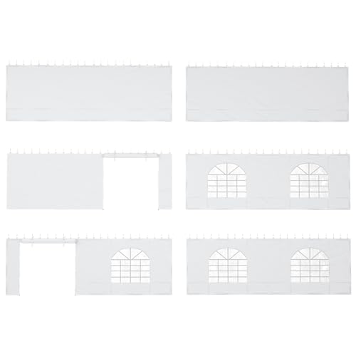 EROMMY 20x40FT Party Tent Sidewall, Replacement Sidewalls...