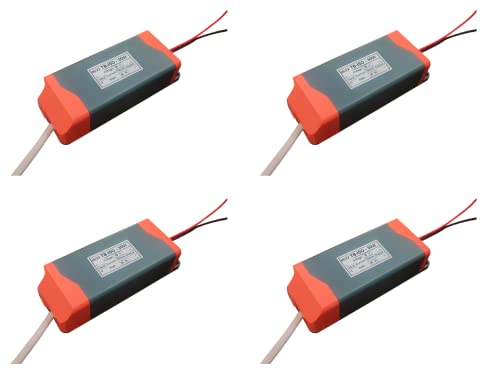 Image of TECHNOBEAM 30W driver,BIS certified Isolated driver 36V- 750 mA with Red & Black wire at output for COB light, Track light,Zoom light, And 1 x 1 Panel (Pack of 4)