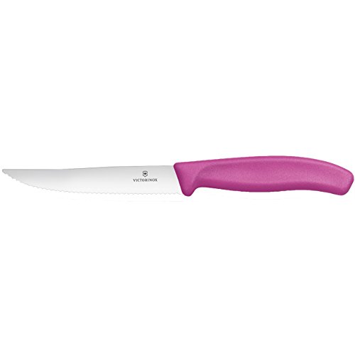 Victorinox Set Pizzamesser pink mit Wellen, 6.7936.12L5