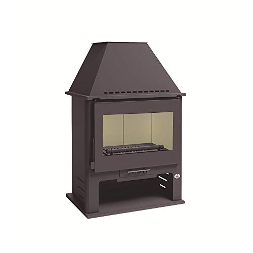 ESTUFA DE LEÑA CON TURBINAS FM MODELO M-300 T (INTERIOR VERMICULITA)