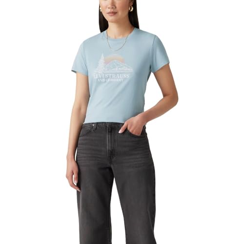 Image of Levi's Women's Perfect Crewneck Tee Shirt (Also Available in Plus)