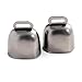 Pegciuho 2 Pieces Cow Bells Bear Bells Loud Long Distance for Grazing Small for Dog Animals Livestock Emergency