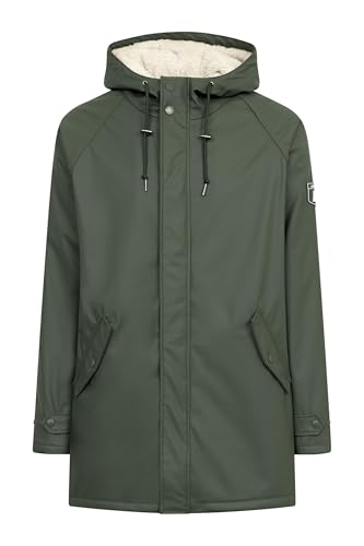 derbe Herren Regenjacke Trekholm Winter Olive/Off White - XL