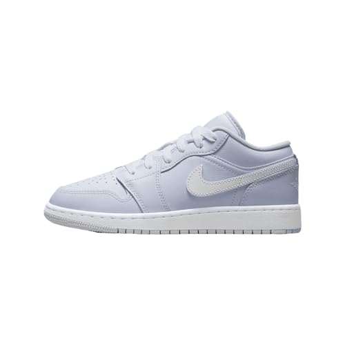 Jordan Air 1 Low Big Kid (FV8486-400, Cobalt Bliss/Neutral Grey/White), Cobalt Bliss Neutral Gris Blanco, 12.0 cm W