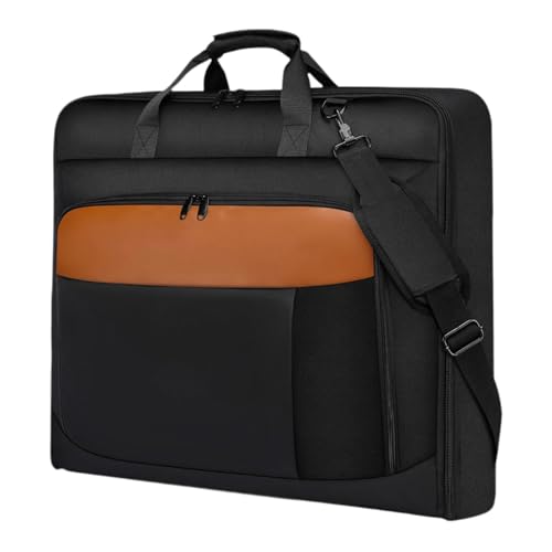 Garment Bag for Travel Suit Travel Bag Multipurpose Portable Oxford Cloth with Detachable Strap Hanging Suitcase Luggage Bag