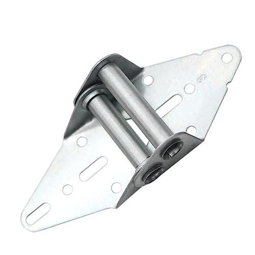 2 Packs Garage Door Hinges #3 with Galvanized Finish - Heavy Duty 14 Gauge Steel, Suitable for Residential/Light Commercial Garage Door Replacement - Thumbnail 4