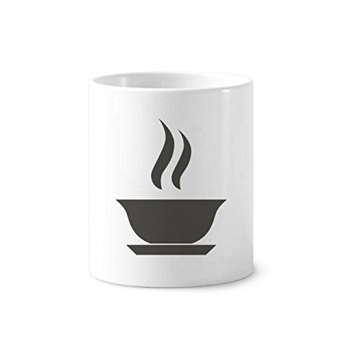 Gobelet céramique motif de thé chinois 350ml pour pinceaux et brosses