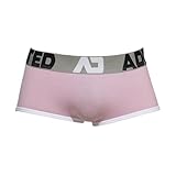 Addicted - Ropa Interior Bóxers Ajustados Hombre - Seamless Trunk Soft Pink - 1x Tamaño XXL