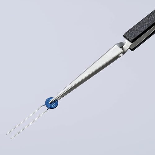 KNIPEX Universalkreuzpinzette Glatt Mattiert 165 mm, 92 95 89