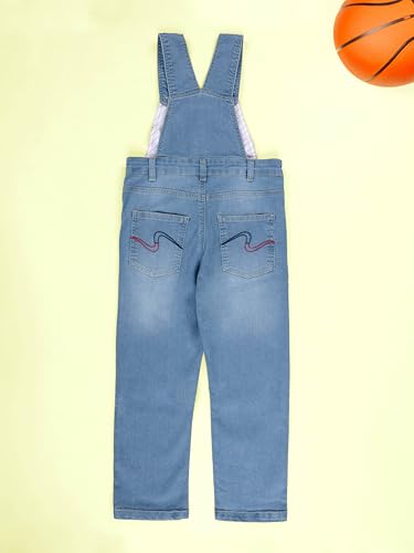 Image of KiddoPanti Boys Denim Dungaree Pant