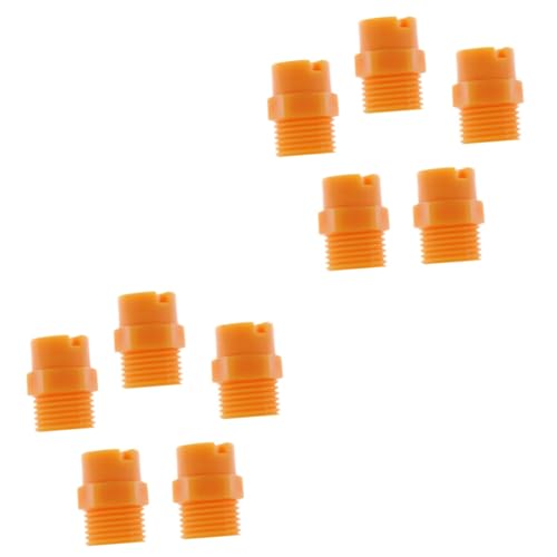 SUPVOX 2sets Spray Tips for Hose Sprayer Nozzle Pp Nozzle Universal Hose Adaptor for Washing Machine Connect 5pcs*2