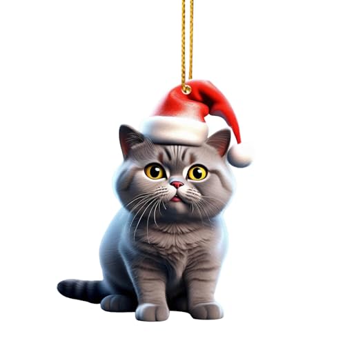 Weihnachtsbaum Katzen Anhänger Katzen zum Aufhängen Weihnachten...