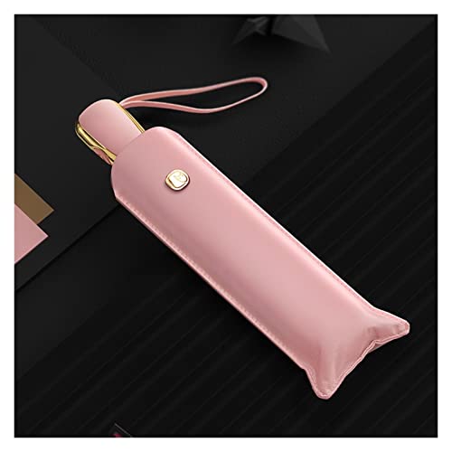 Parapluie de voyage automatique plat CMBSSTFC à 6 nervures pour femme et fille