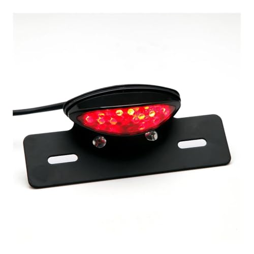 Feu arrière modifié pour moto avec clignotants LED intégrés pour remplacer l'origine