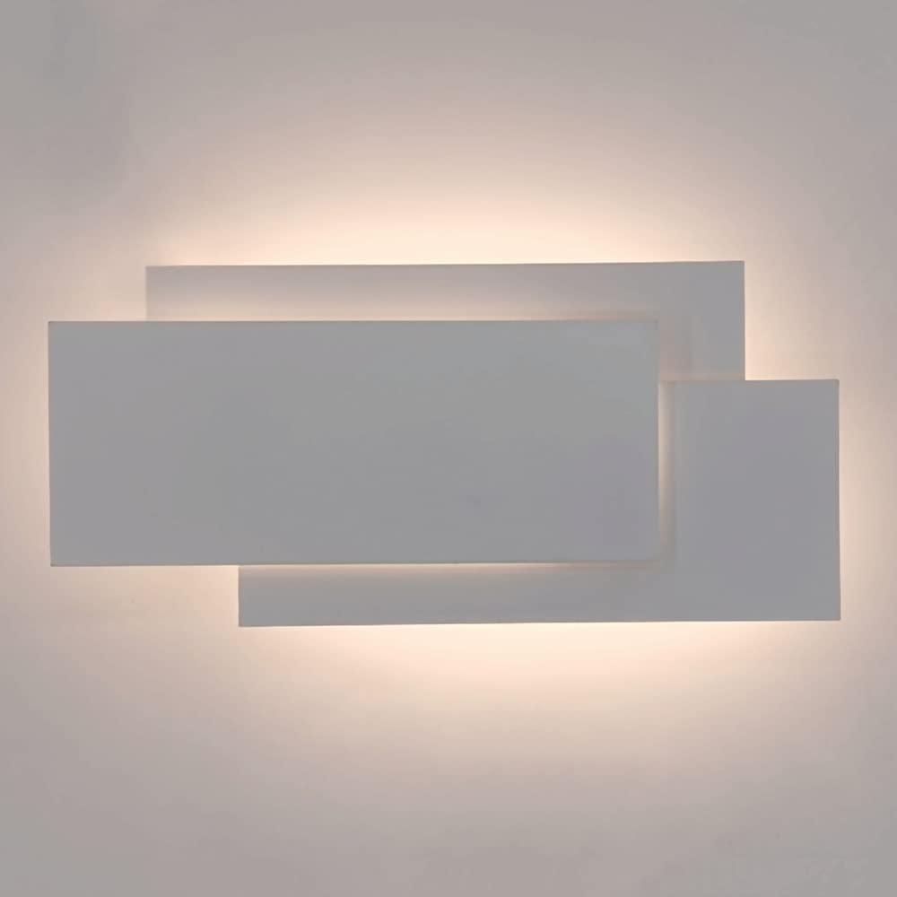 Accesorios de iluminación de pared modernos con panel LED de 18W para sala
