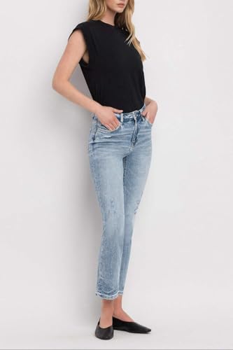 Flying Monkey - High Rise Slim Straight Jean - F51684