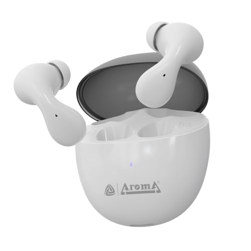 Image of AROMA TWS23 Upto 50Hr Playtime*, Dual Paring, BT V5.3, Fast Charging, Heavy Bass Bluetooth