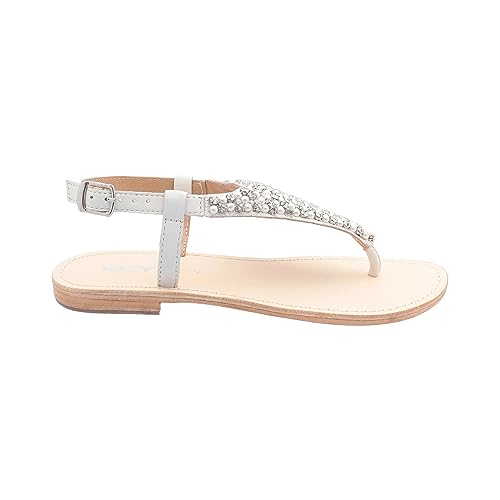 Keys Sandalo Infradito K-1706 BIANCO 40